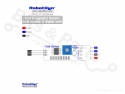 Hall sensor magnetic field sensor / magnetometer on breakout board